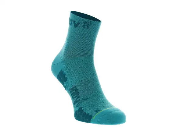 Inov-8 Trailfly mittelhohe Socken teal/lila