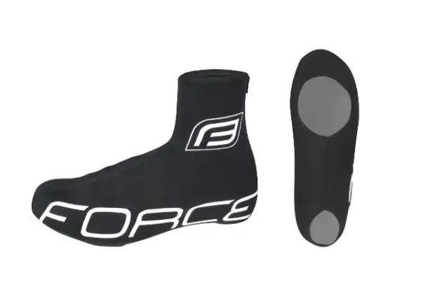 Force Lycra Thermo gefütterte Überschuhe schwarz