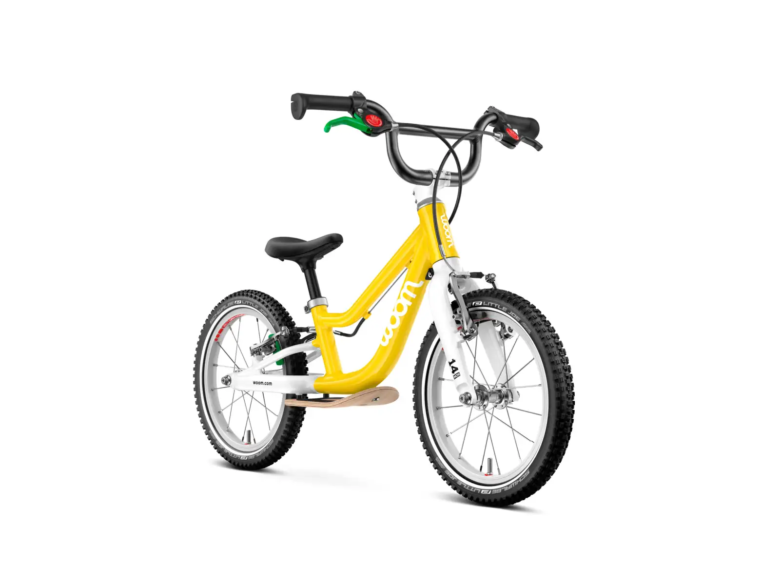 Woom GO 1 Plus Kinderlaufrad 14" Vibrant Yellow