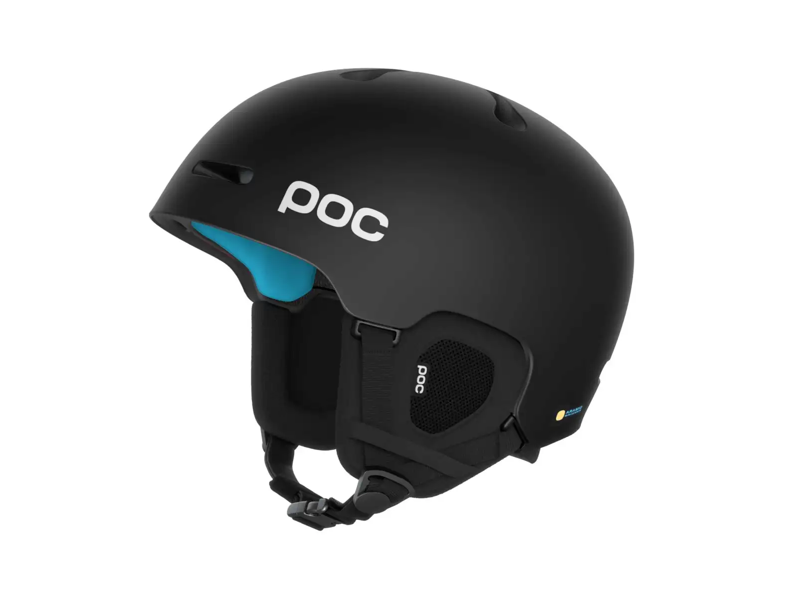 POC Fornix SPIN Skihelm Uranium Black.