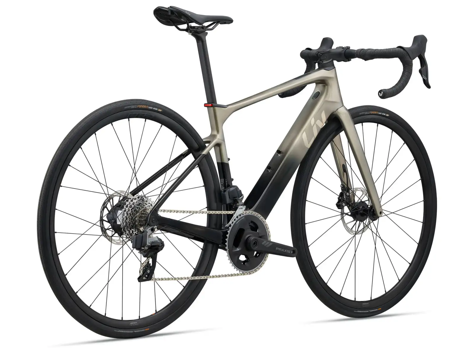 Liv Avail Advanced E+ Elite 2 Straßen E-Bike Golden Haze