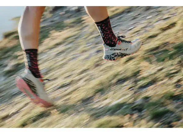 Dynafit Trail Laufsocken Ultra Coral