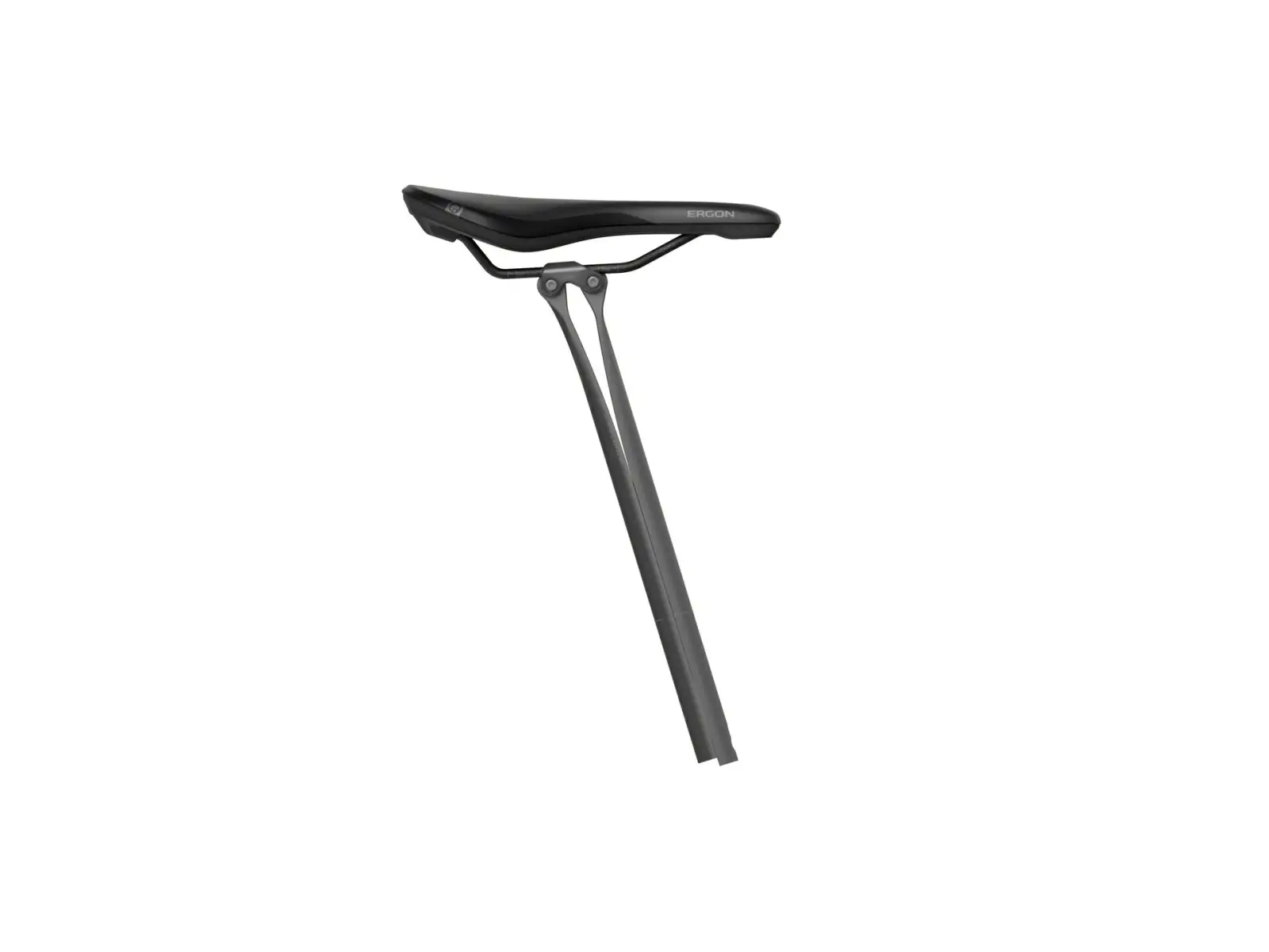 Ergon CF Allroad Pro Carbon Sattelstütze 27,2x345 mm Versatz 25 mm schwarz