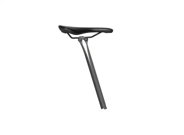 Ergon CF Allroad Pro Carbon Sattelstütze 27,2x345 mm Versatz 25 mm schwarz