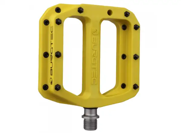 Burgtec MK4 Composite Plattformpedale Electric Yellow