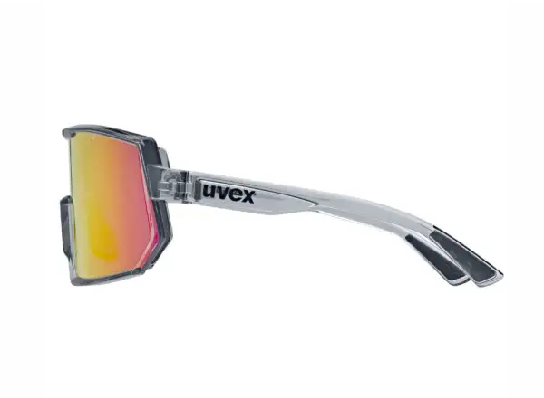 Uvex Sportstyle 235 Brille Smoke Transparent/Mirror Red