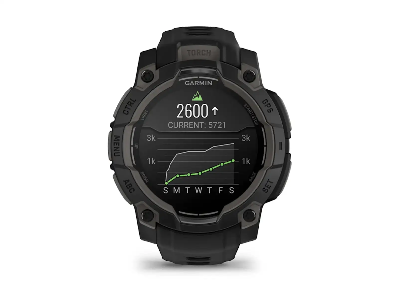 Garmin Instinct 3 Amoled 45 mm Smartwatch Black/Black Armband