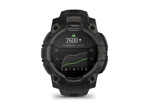 Garmin Instinct 3 Amoled 45 mm Smartwatch Black/Black Armband