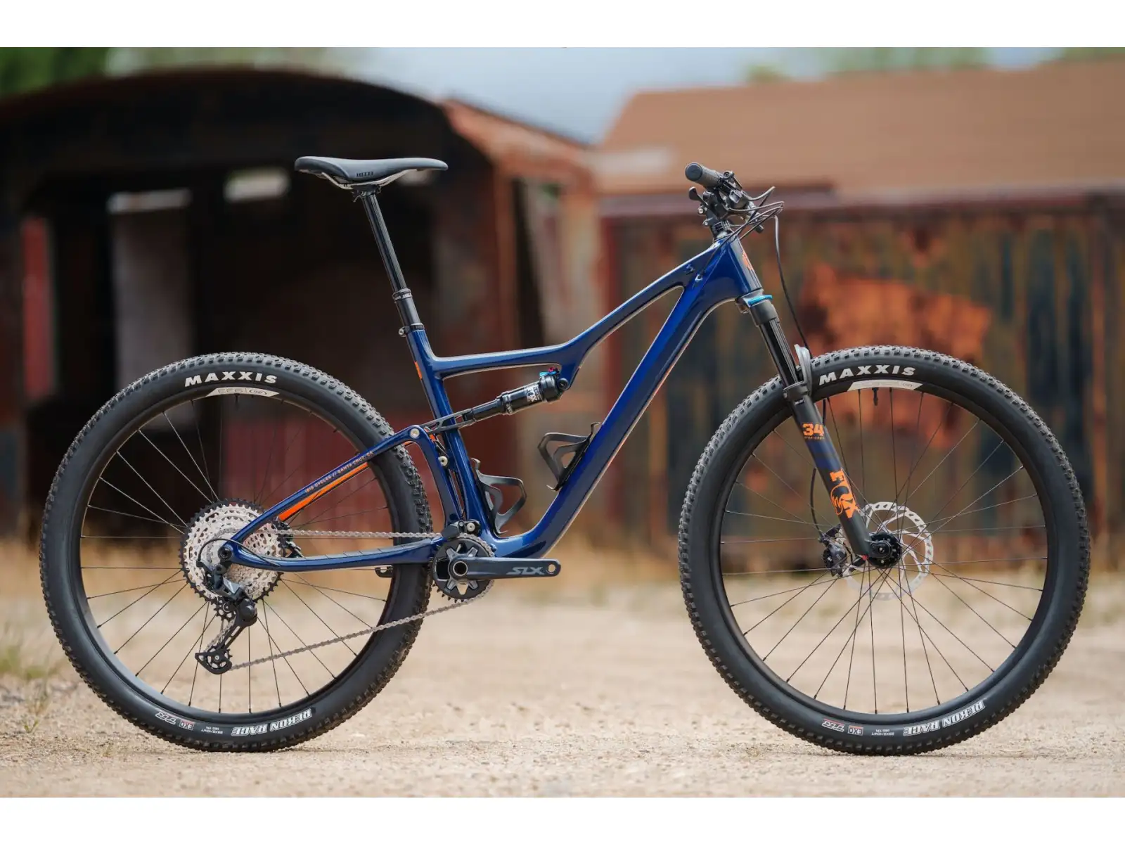 Ibis Exie V2 GX 29" Mountainbike in Blau.