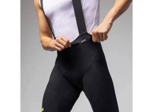 Alé R-EV1 Sprinter Herren-Shorts mit Einsatz und Träger Black