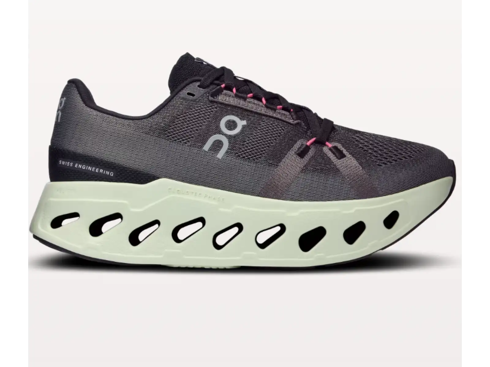 ON Cloudeclipse Damen Laufschuhe Rock/Lima