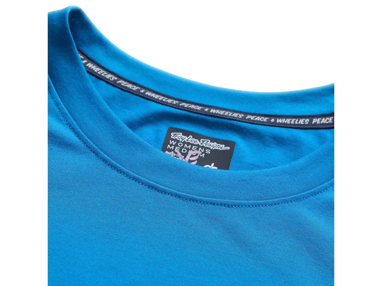 Troy Lee Designs Lilium Ride Damen T-Shirt Kurzarm One Eye Aero Blue