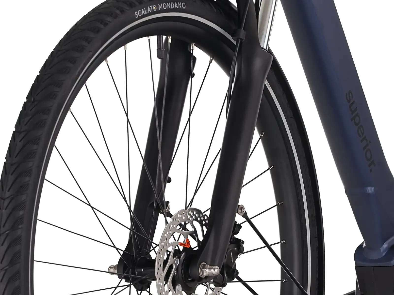 Superior eMOVE 6.0 City-E-Bike Matte Blue
