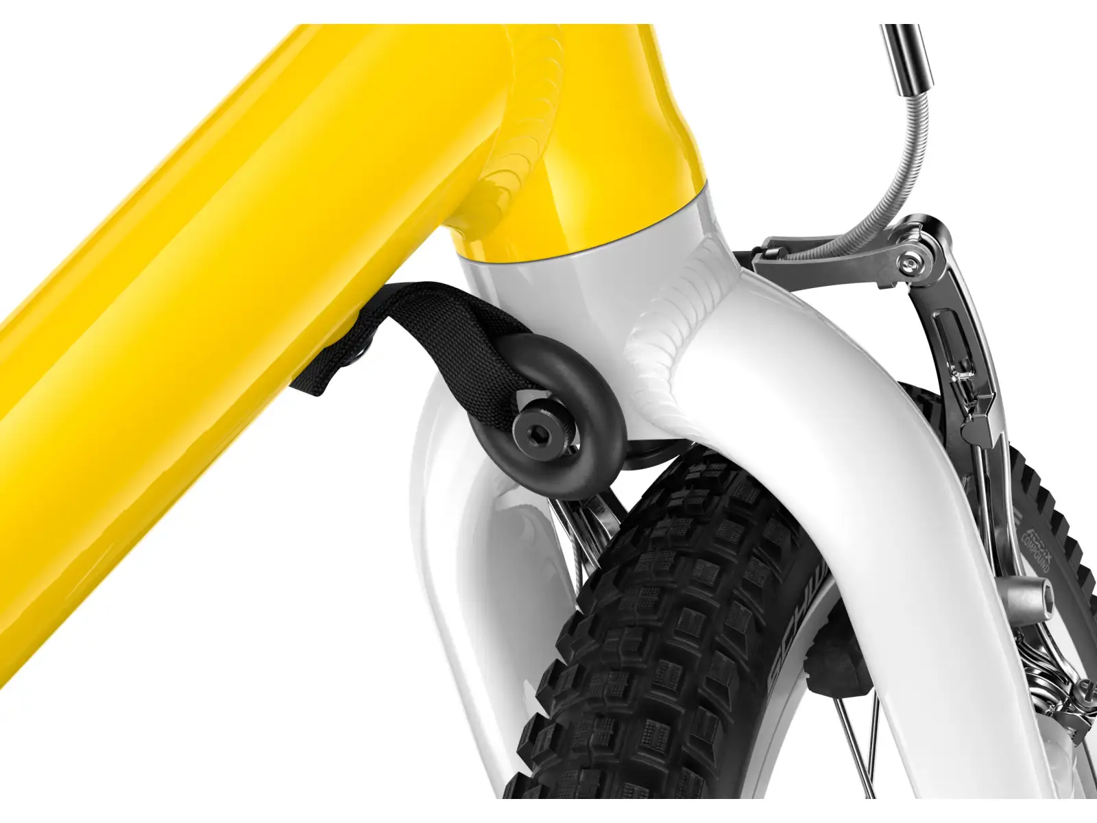 Woom GO 1 Plus Kinderlaufrad 14" Vibrant Yellow