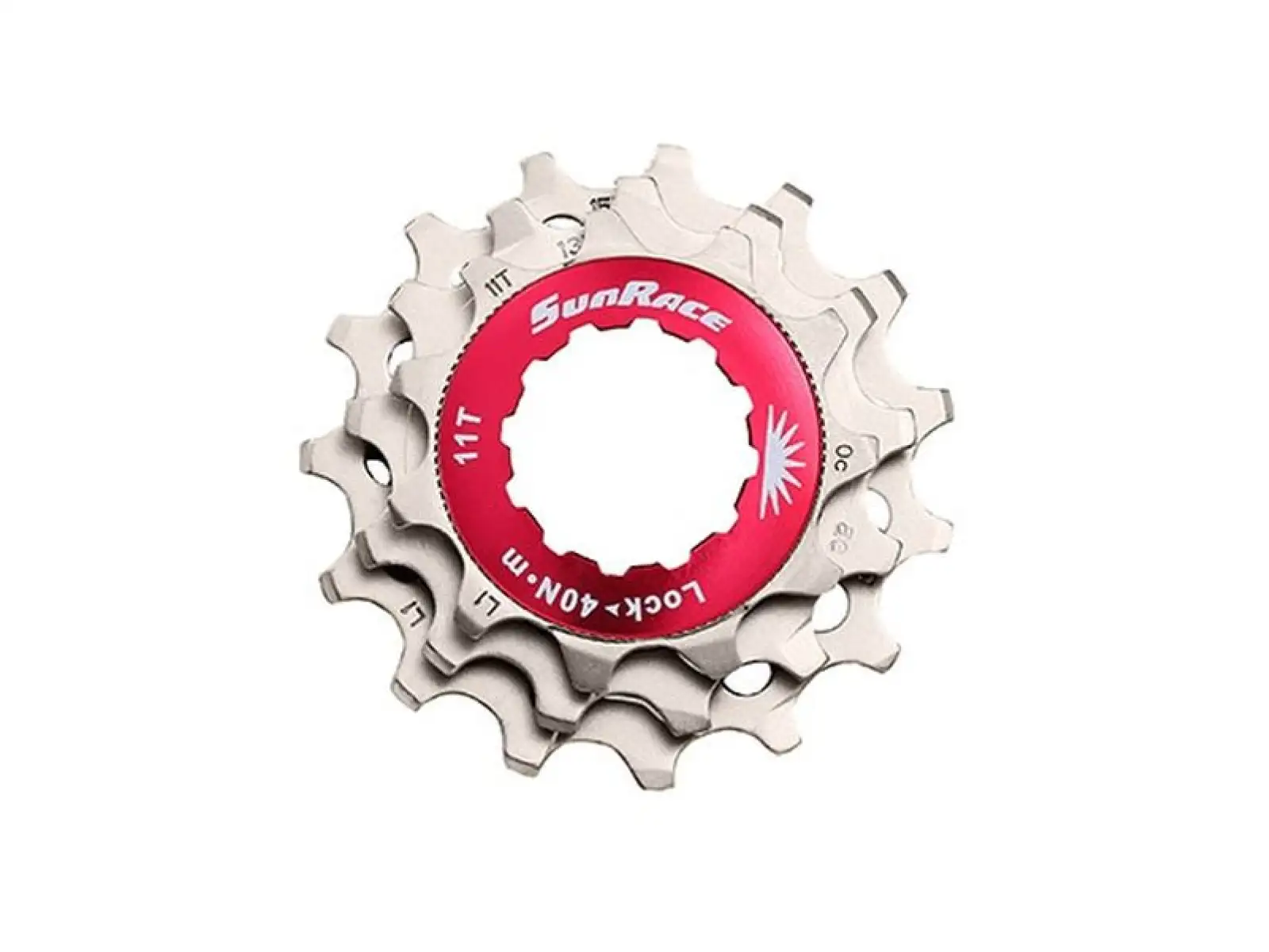 SunRace Ersatzritzel-Set für 11-Gang-Kassetten - 11/13/15 Zähne, silber
