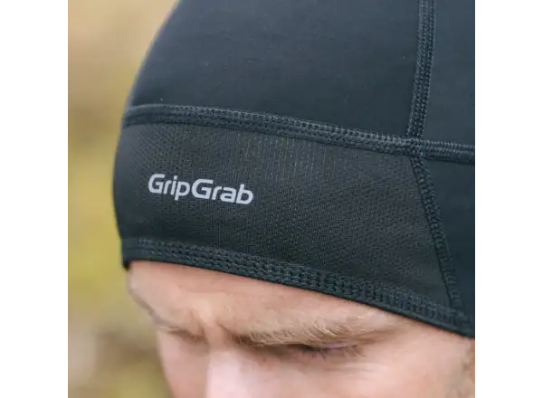 Grip Grab Thermo Windproof Winter Fahrradmütze Schwarz