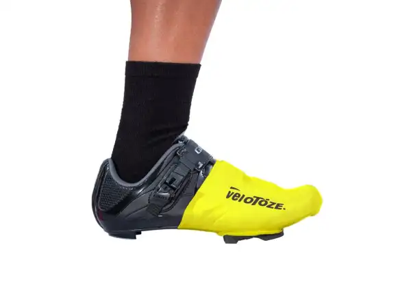 Velotoze Toe Cover Road Latex Überzieher für Rennradschuhe gelb Größe Uni