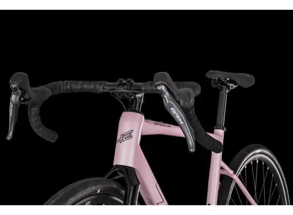 4Ever Grizzly Elite Gravelbike coral / black