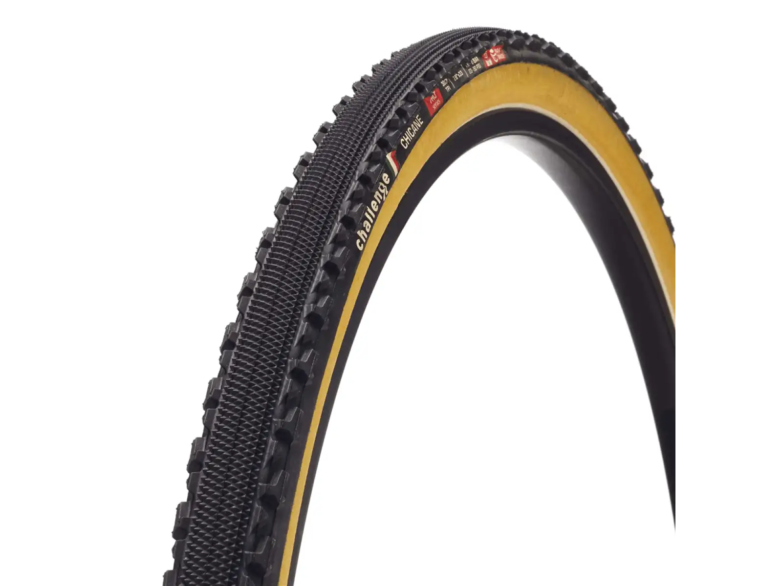 Challenge Chicane TLR Pro 28" Cyclocross-Reifen Black/Tan