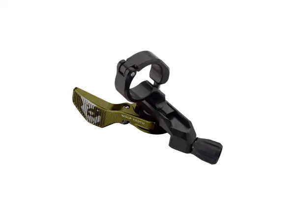 Wolf Tooth Fernbedienungshebel für Sattelstütze mit 22,2 mm Durchmesser in Olive