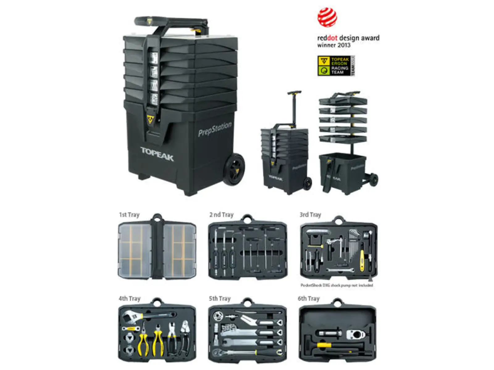 Topeak Prepstation Werkzeugset 52-teilig
