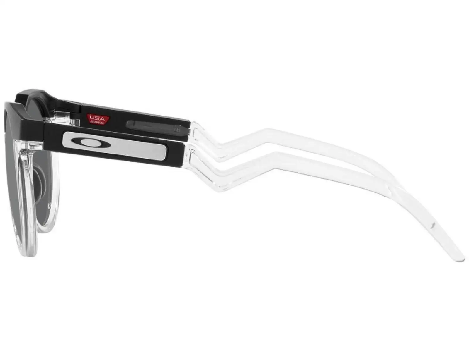 Oakley HSTN Sq Sonnenbrille Matte Black/Prizm Black Polar