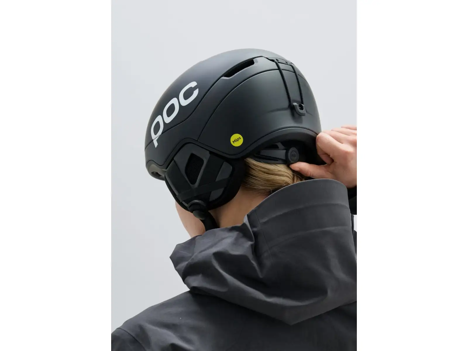 POC Obex Contour Skihelm Uranium Black Matt