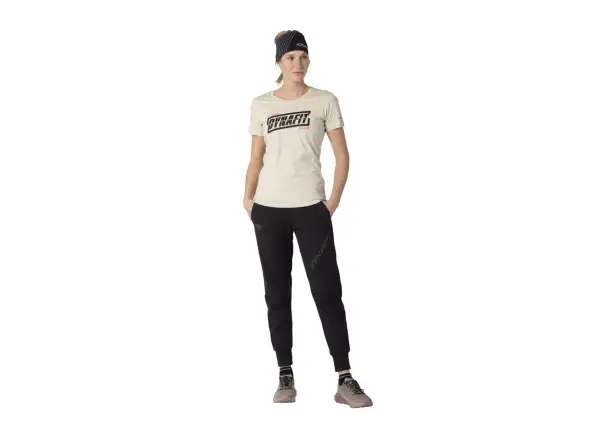 Dynafit Graphic Cotton Damen T-Shirt kurzarm Overcast/Tabloid