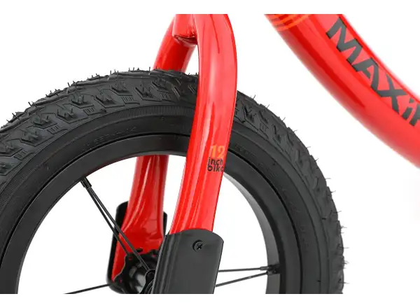 MAXÍK Evo Lite Kinderlaufrad rot/orange + Riemen YAK
