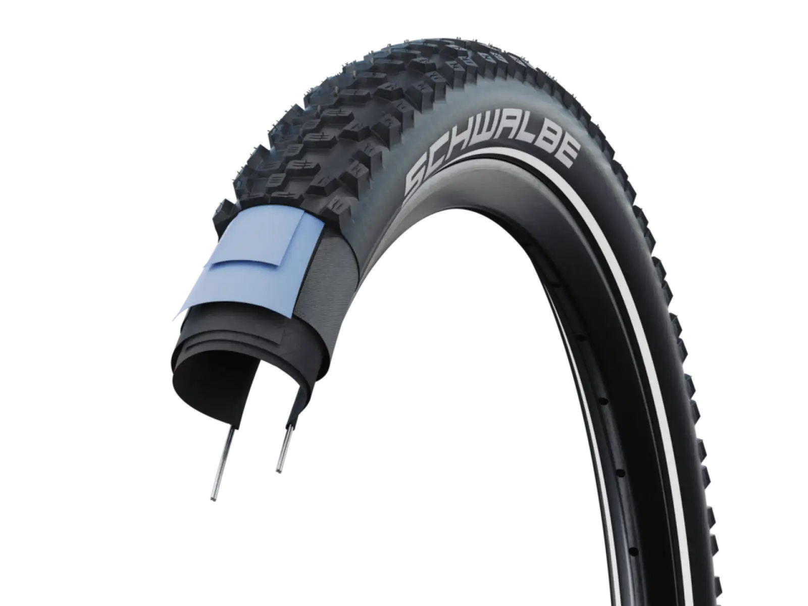 Schwalbe Smart Sam Performance E-25 Addix 24x2,35" MTB Drahtreifen schwarz