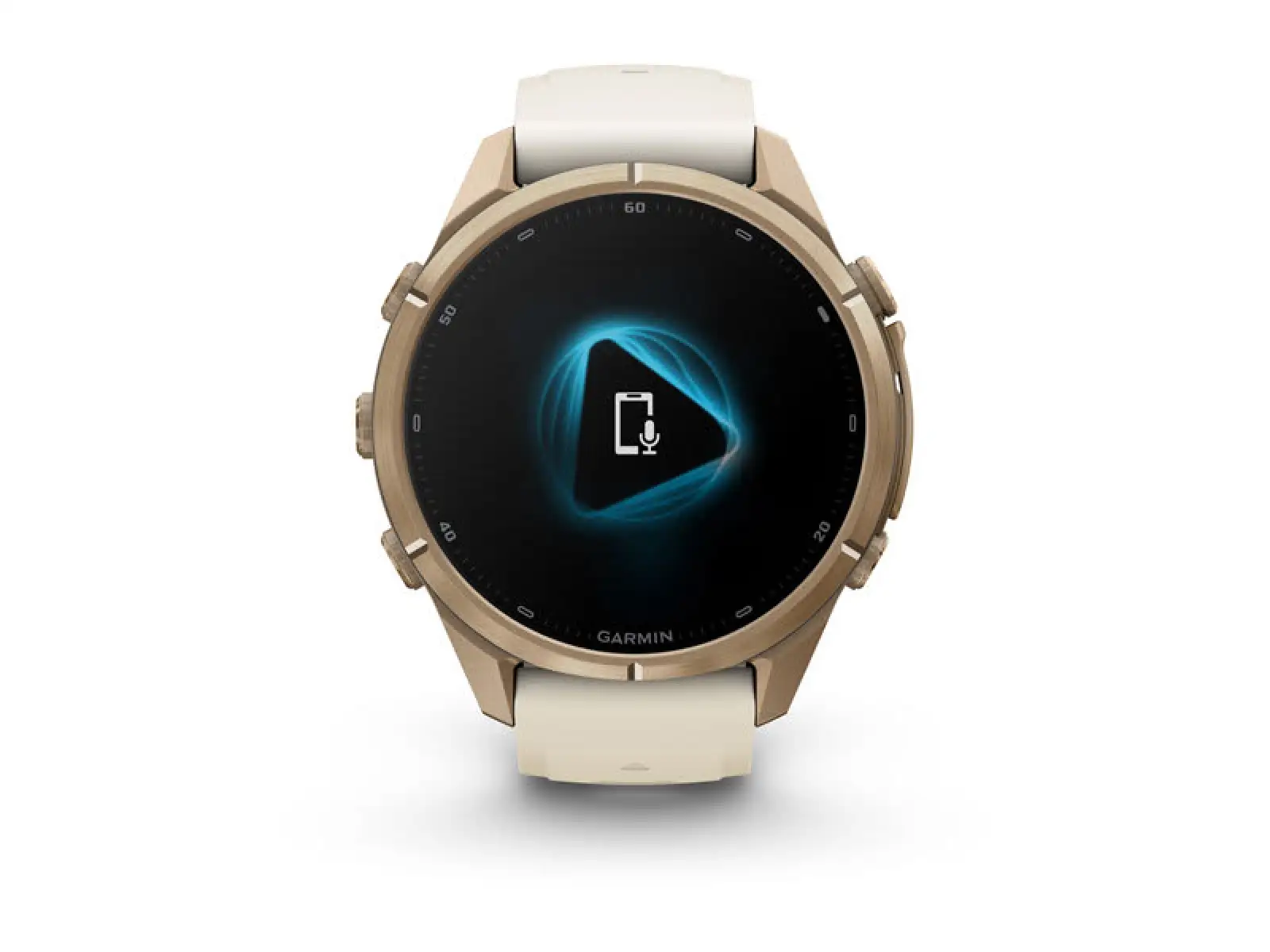 Garmin fenix 9 Pro inReach 43 mm Smartwatch Autumn gold titanium/Cream/french gray