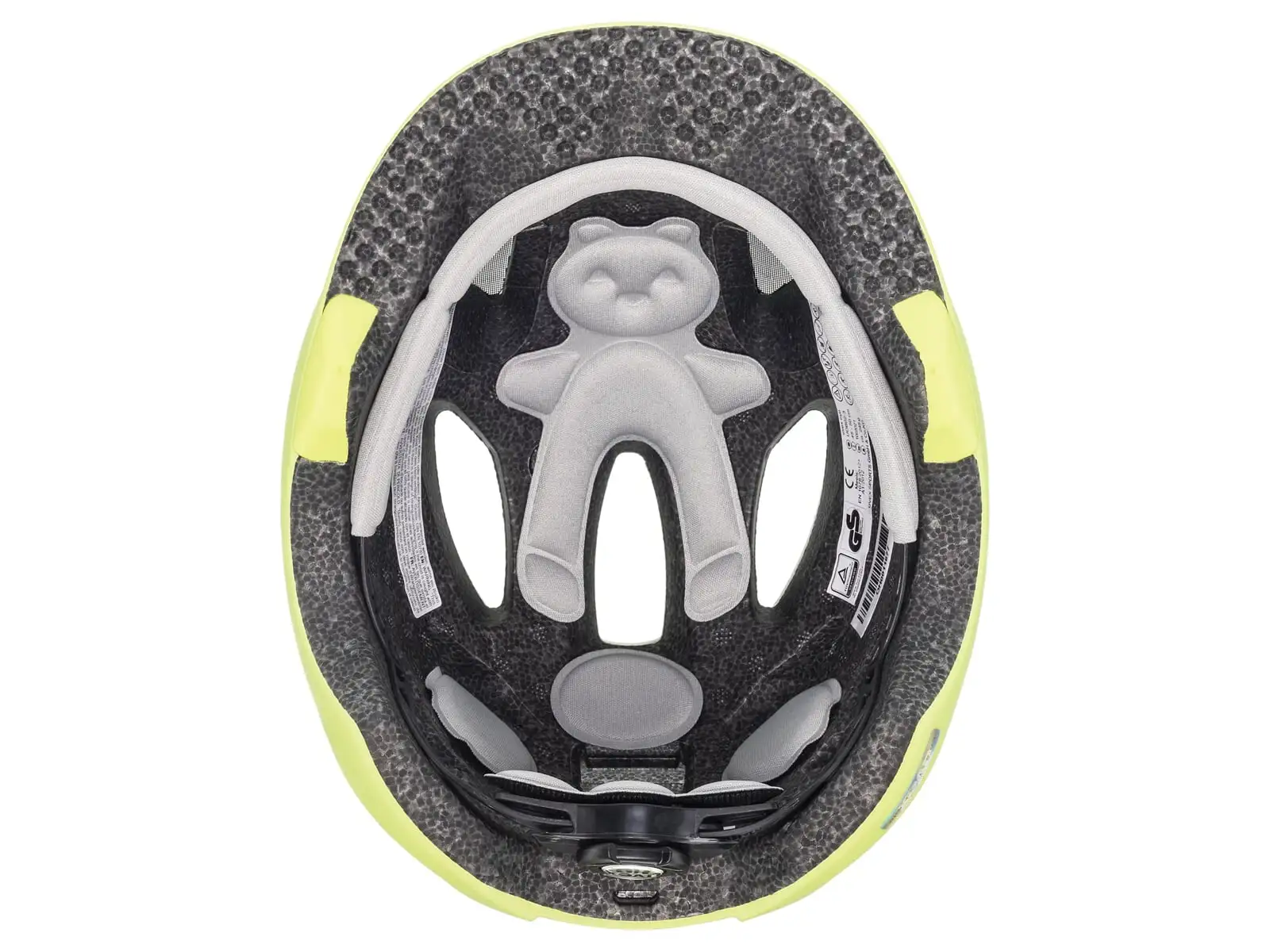 Uvex Oyo Kinderhelm Neon Yellow/Moss Green Matt