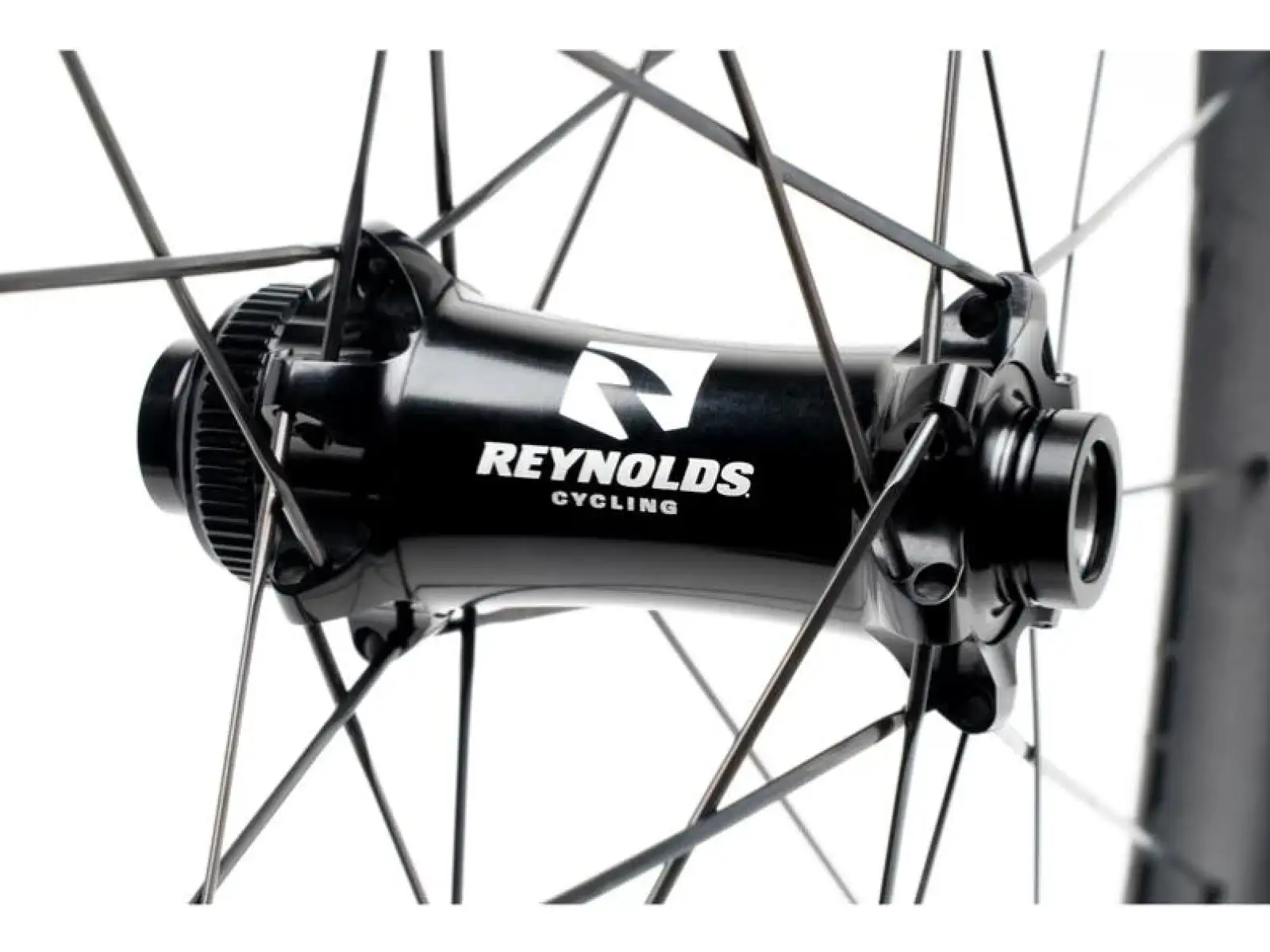 Die Reynolds Blacklabel 309/289 XC 29" Laufräder mit Shimano Micro Spline Nuss, 24/28 Speichen und einer Einbaubreite von 148 mm.