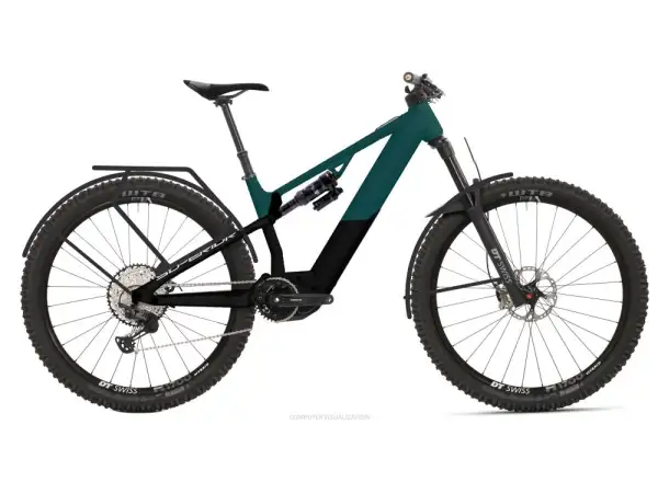 Superior eXF 8069 B SUV Fully sprung electric bike Gloss Petrol/Matte Black