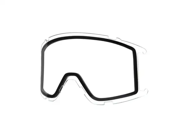 Smith Squad S Skibrille White Vapor / ChromaPop Everyday Rose Gold Mirror + Clear