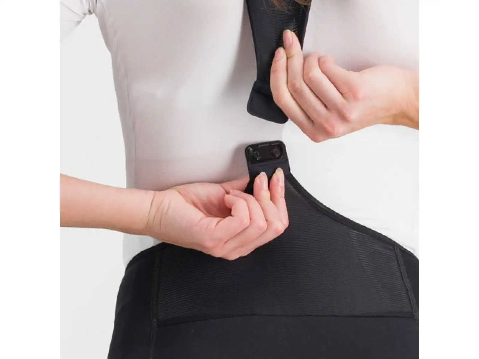 Sportful Bodyfit Pro Damen-Strumpfhose mit Latz und Polsterung Black
