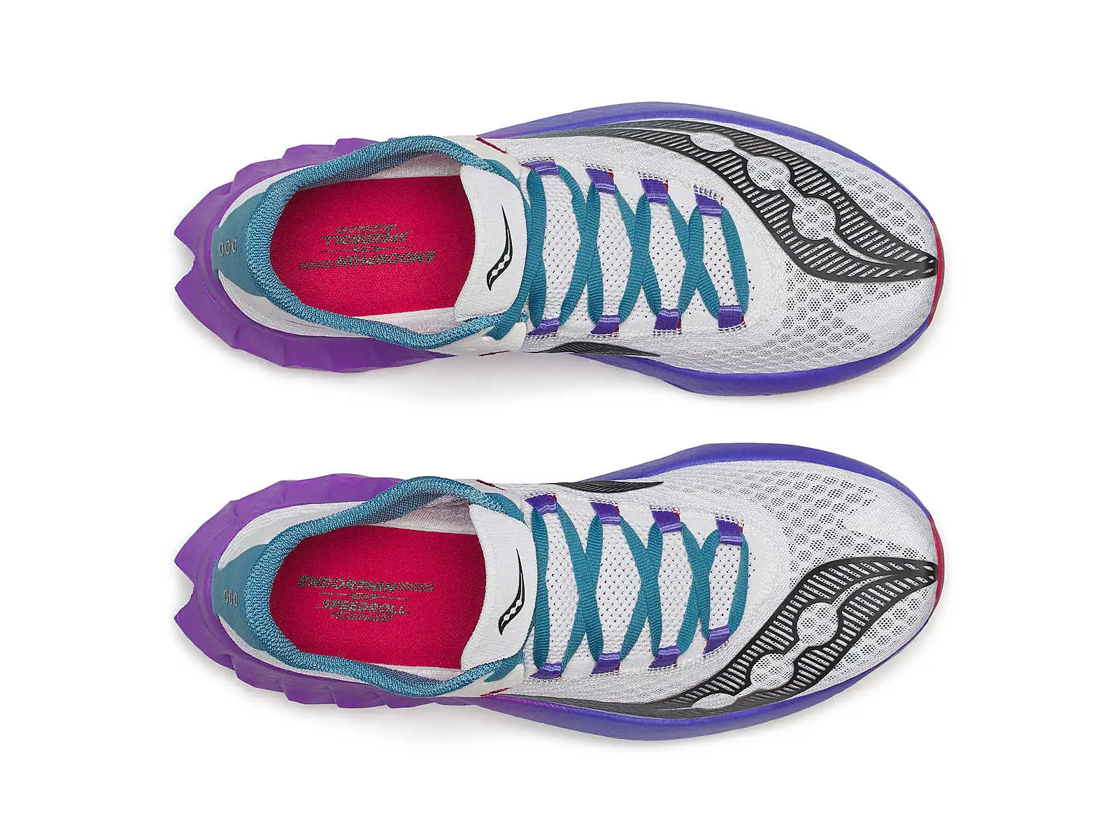Saucony Endorphin Pro 4 Galaxy Herren-Laufschuhe White/Shadow