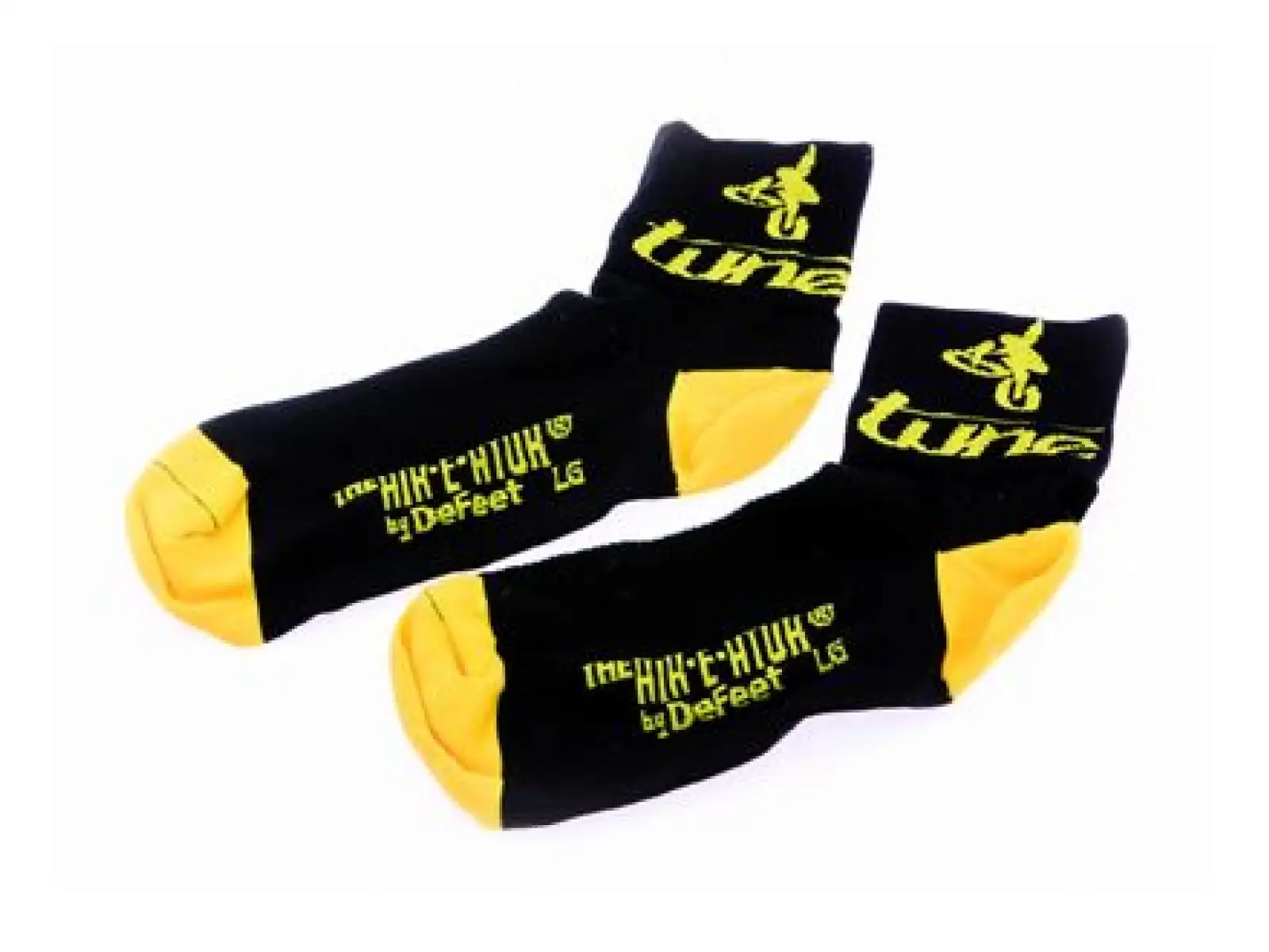 Tune Dufties Socken schwarz/gelb