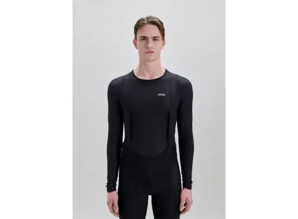 POC Layer Mid Herren Funktionsunterhemd Langarm Uranium Black