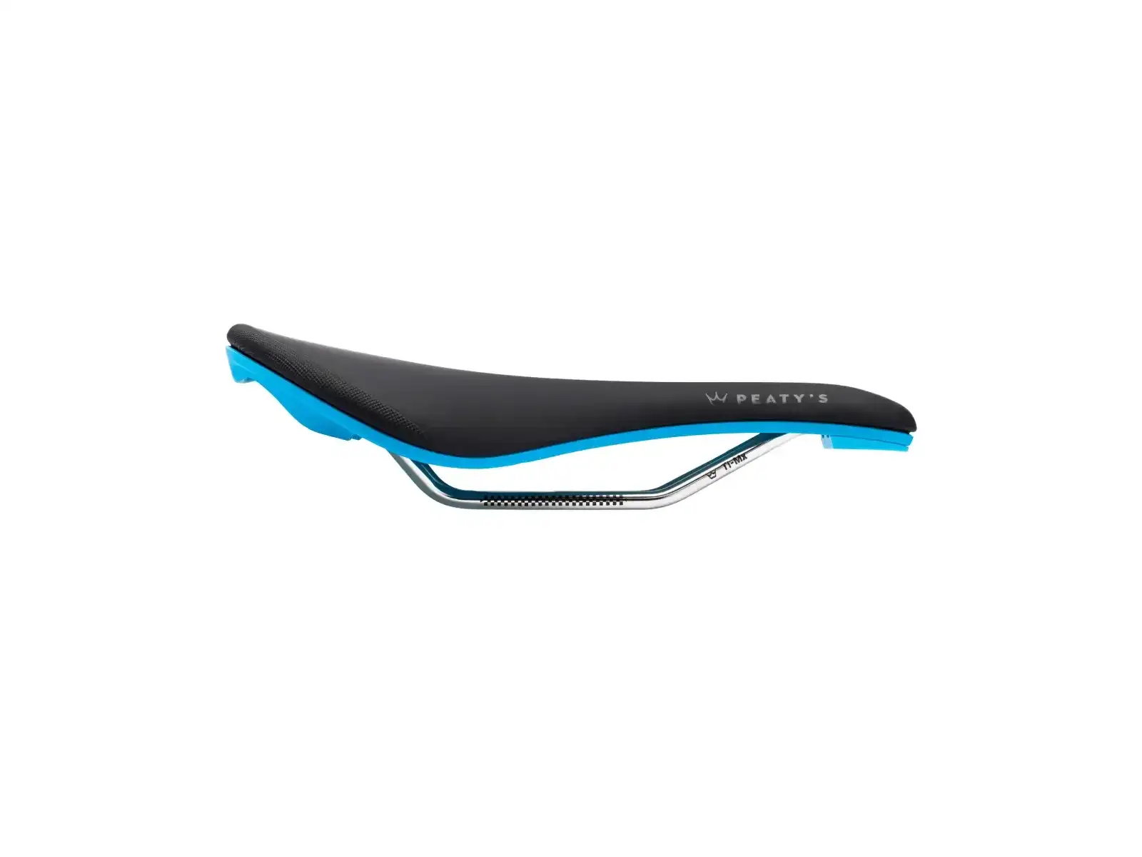 Peatys Monarch Sattel TI-MX Rail / Nylonbasis Turquoise
