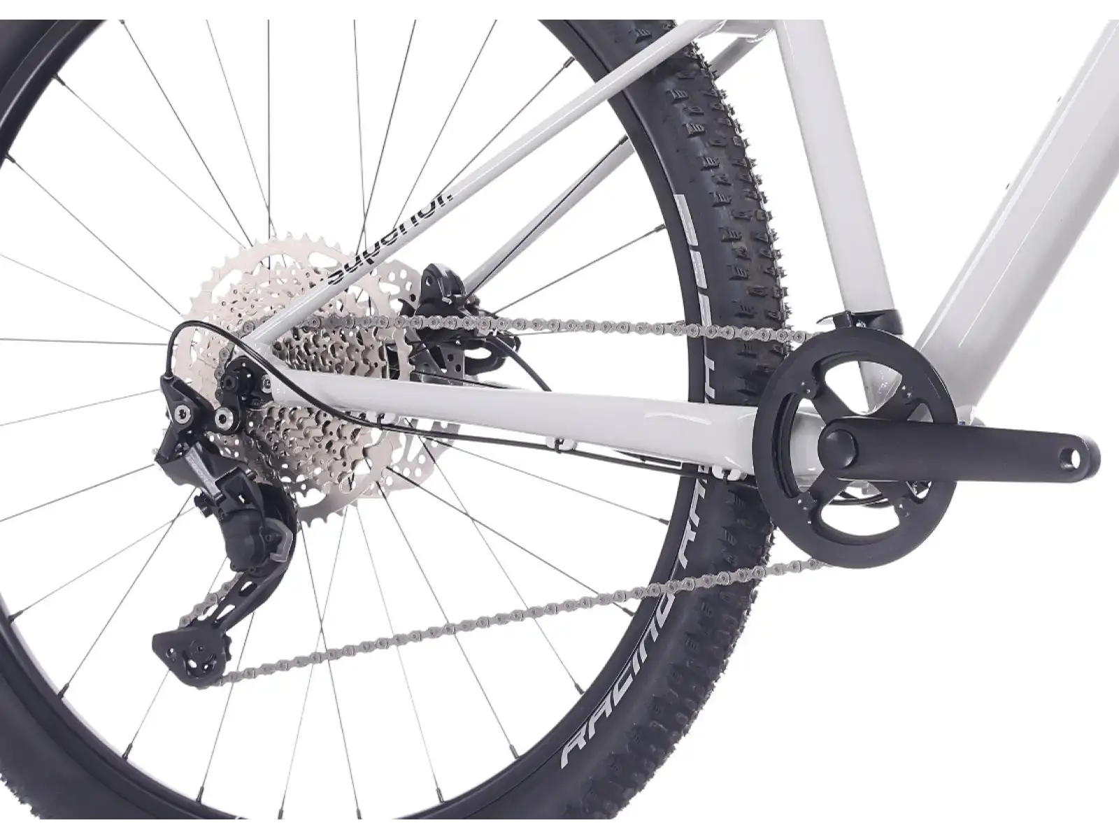 Superior Team 27.3 Kinder-Mountainbike – Gloss Grey/Red