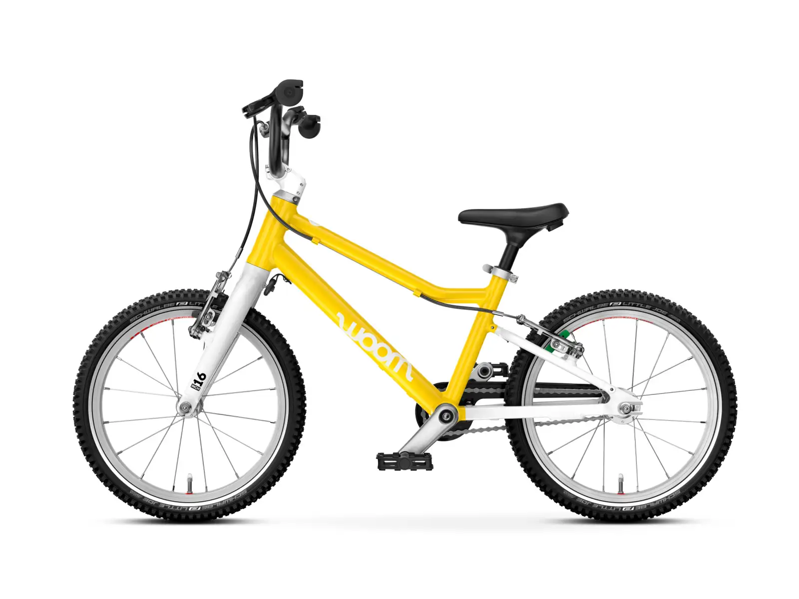 Woom GO 3 Vibrant Yellow 16 Kinderfahrrad