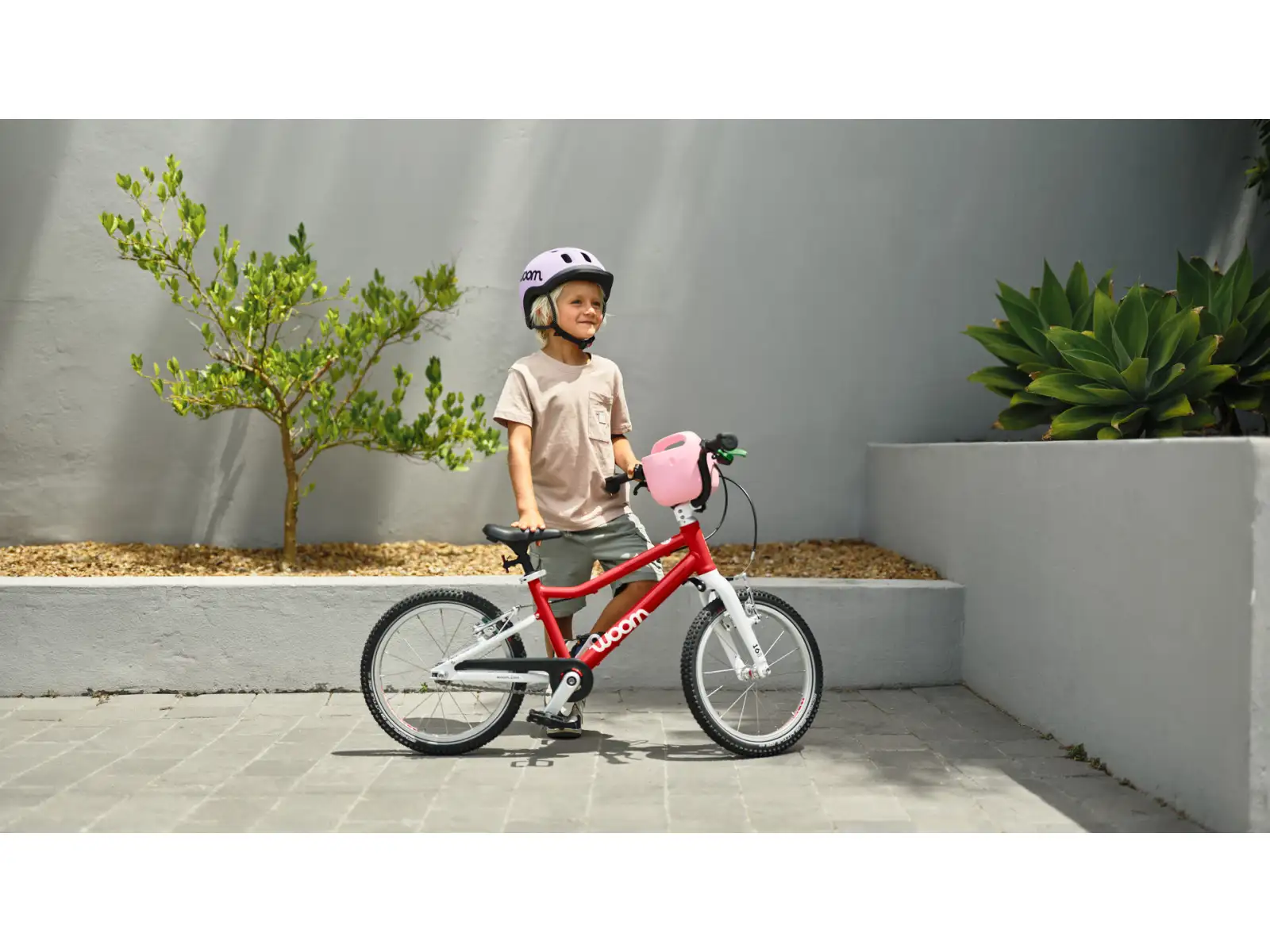 Woom GO 3 Metallic Blue 16 Kinderfahrrad