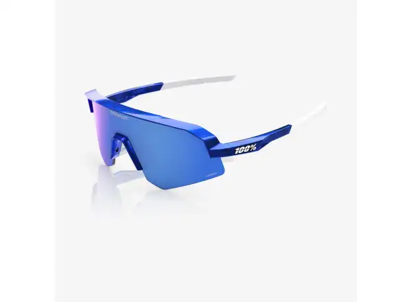 100% Slendale SL Brille RBH Gloss Blue Holographic/HiPER Royal Blue Mirror Lens