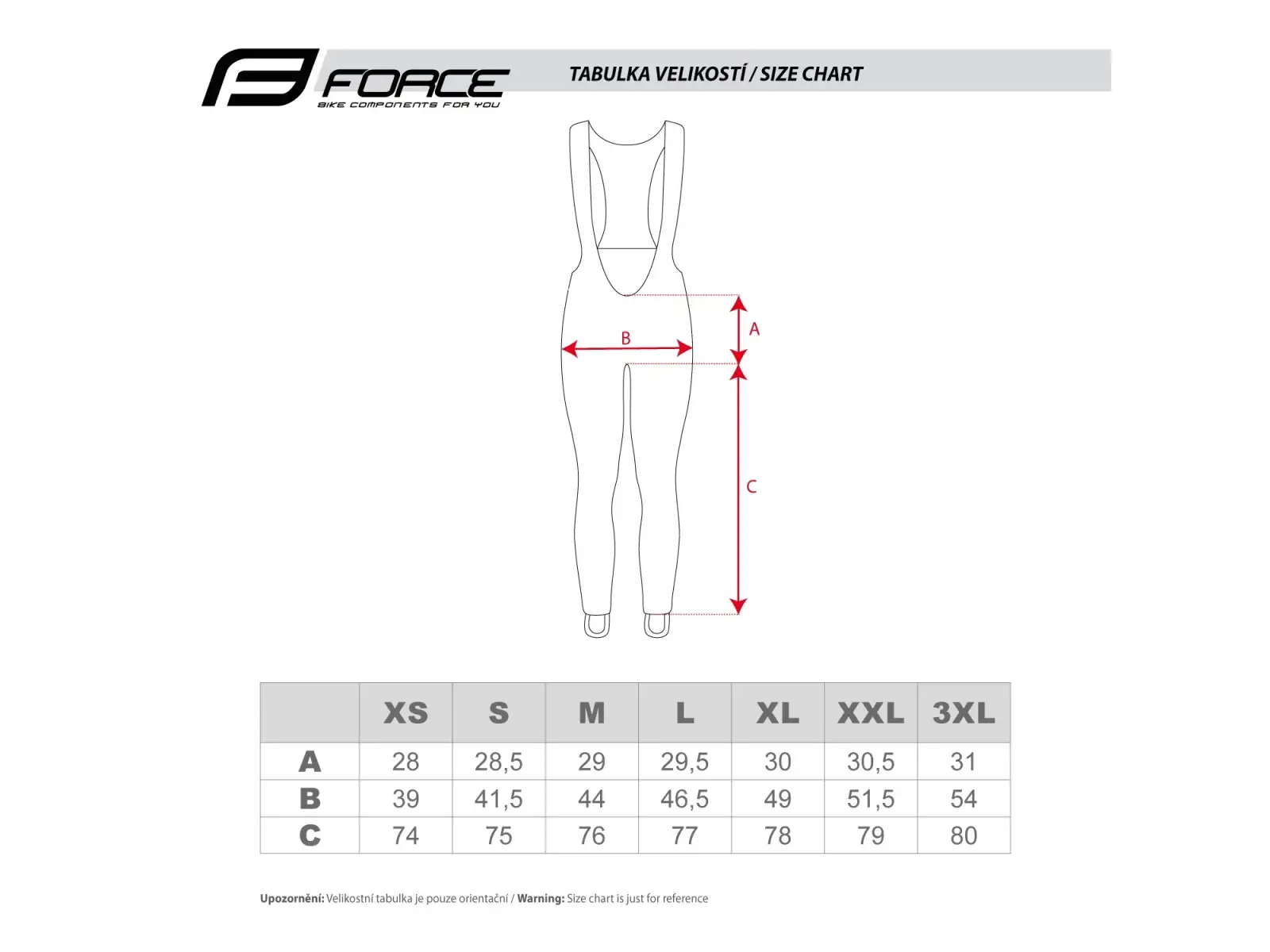 Force Spike Herrenhose mit Träger und Polsterung Schwarz/Weiß