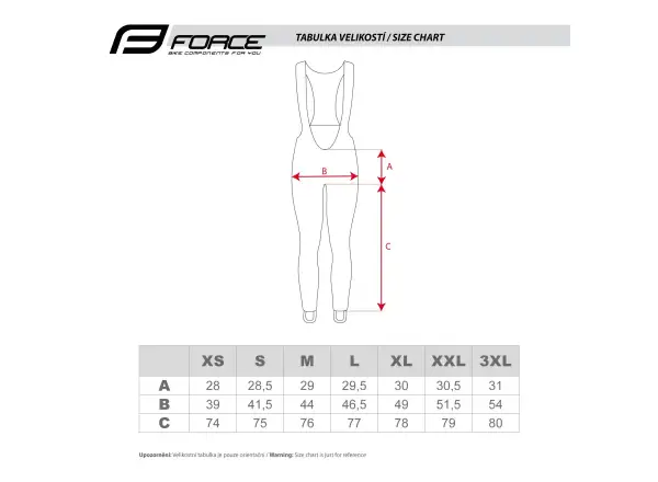 Force Spike Herrenhose mit Träger und Polsterung Schwarz/Weiß
