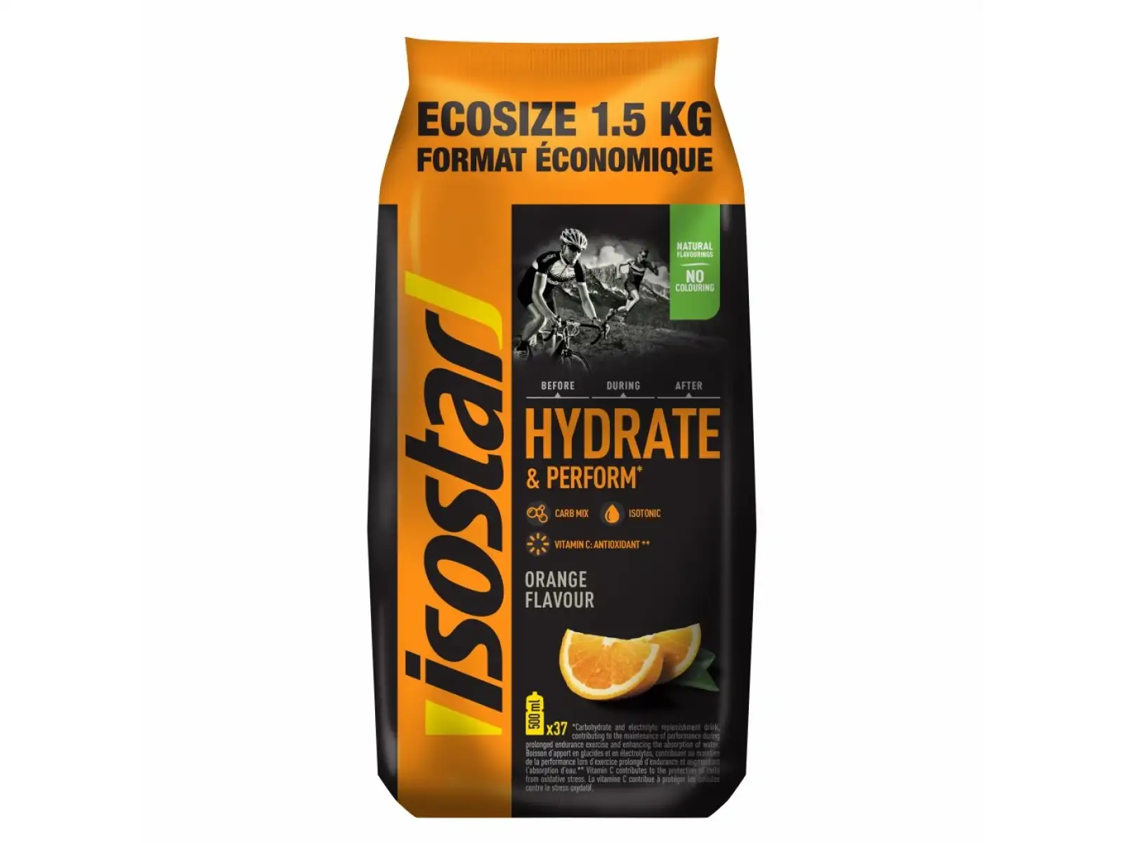 Isostar Hydrate & Perform ionisches Getränk 1500 g Orange