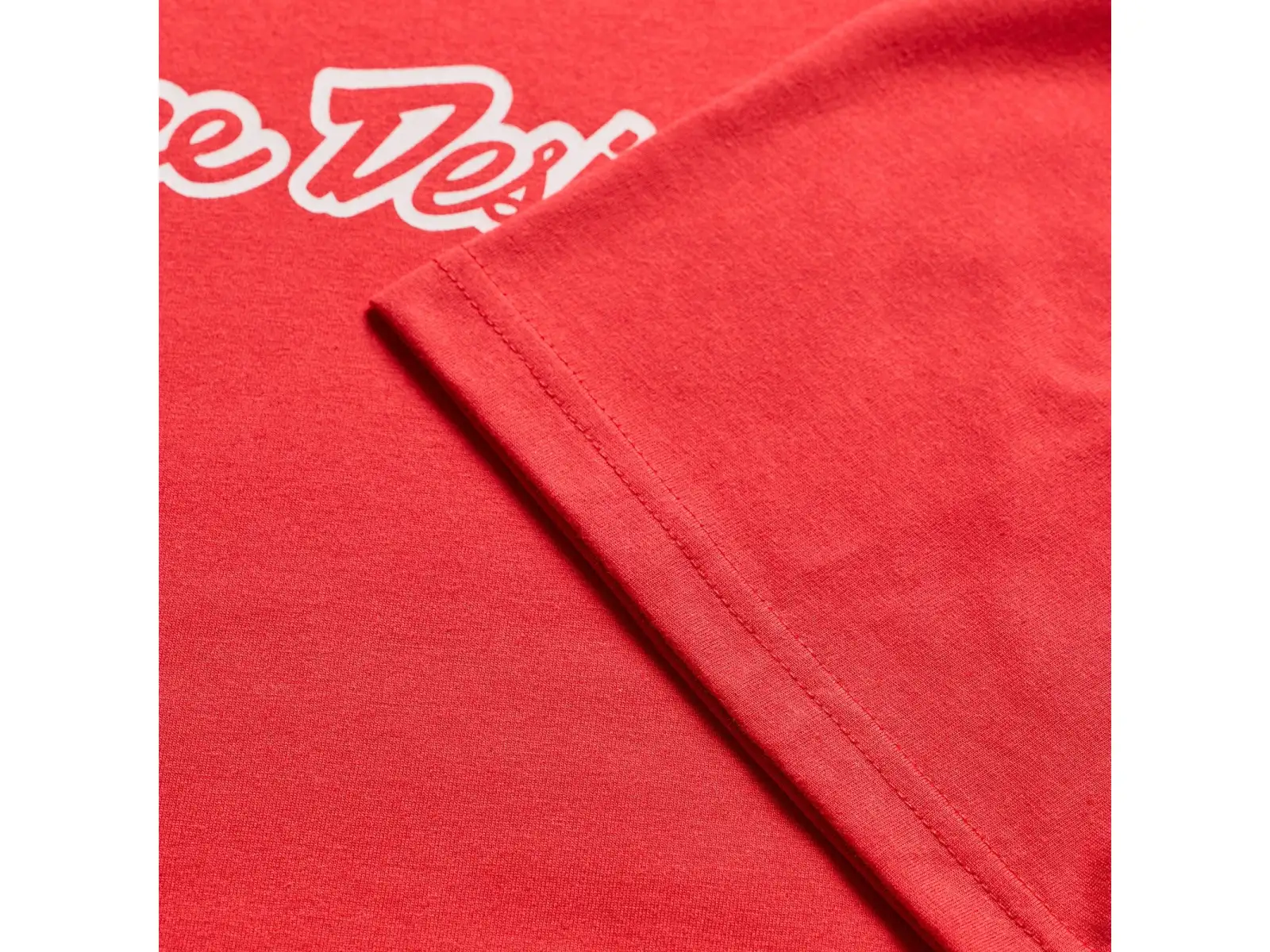Troy Lee Designs Signature Herren T-Shirt Kurzarm Scarlet glo