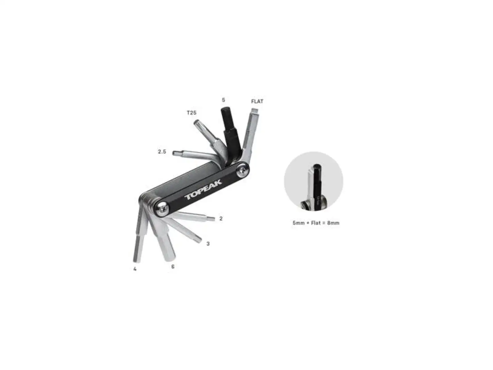 Topeak TubiMaster RXT Pro Reparaturset für Tubeless-Reifen