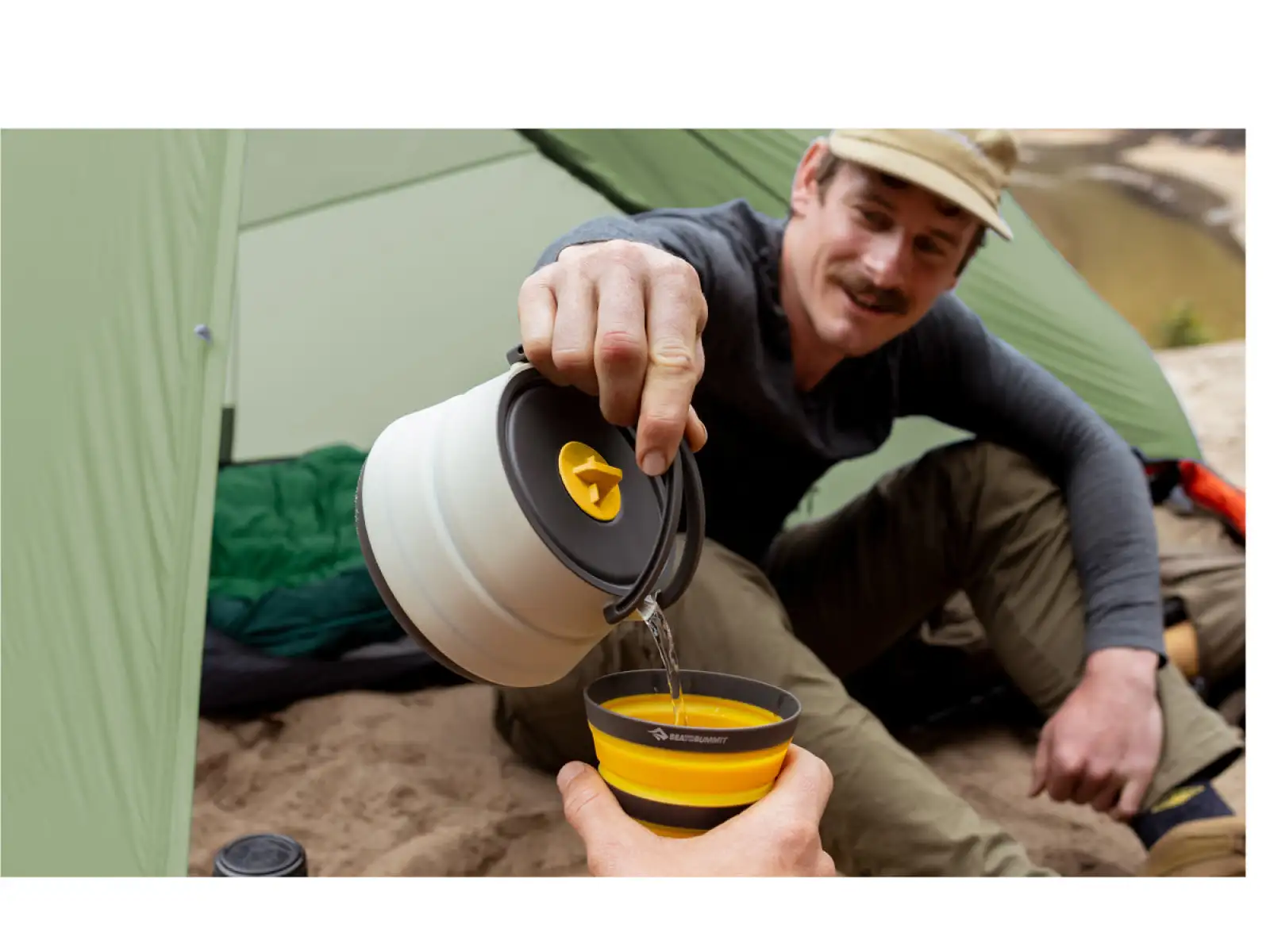 Sea to Summit Frontier Ultralight faltbarer Becher Aqua Sea